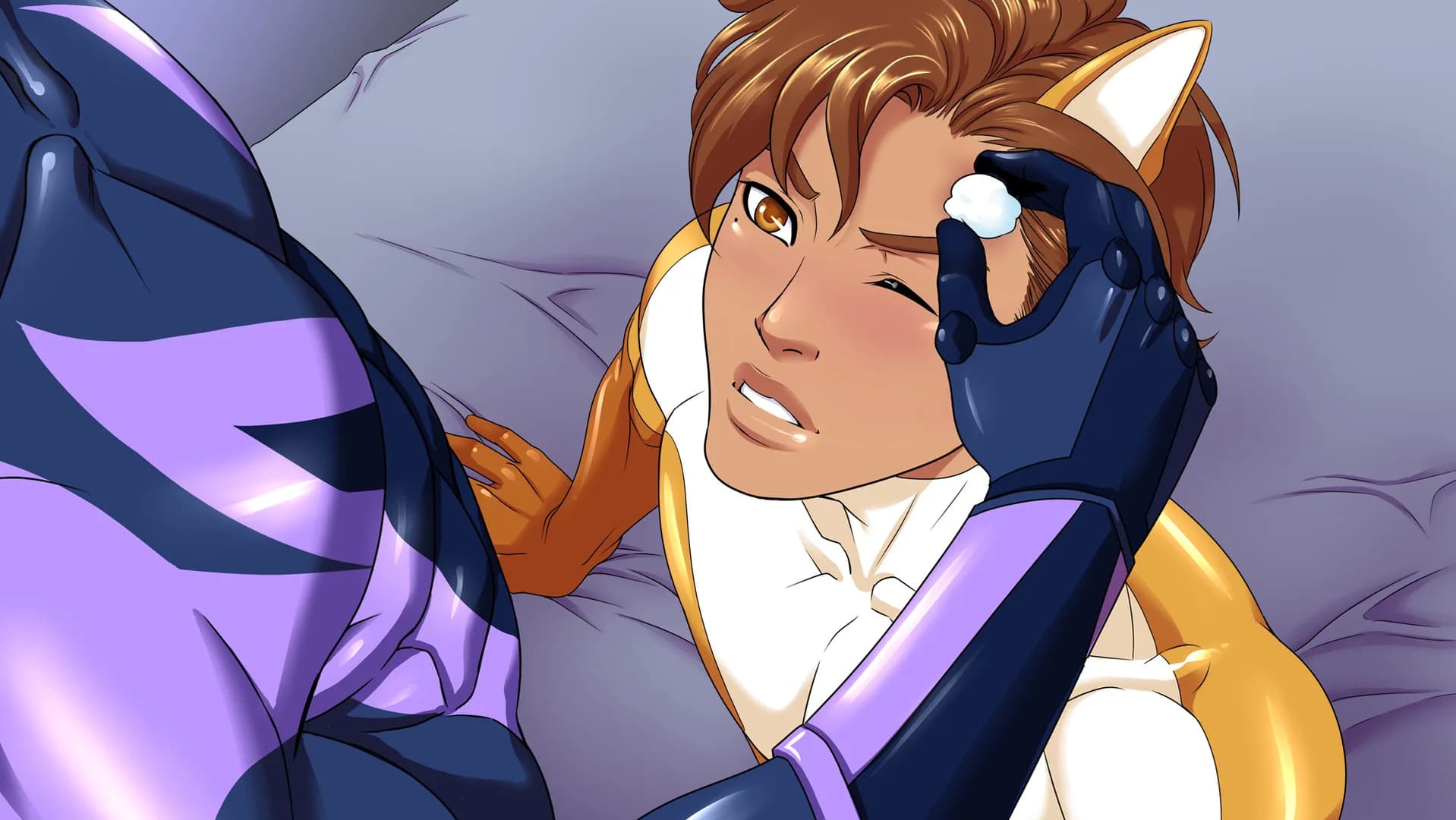 Mister Versatile: A Gay Superhero Visual Novel görsel 3