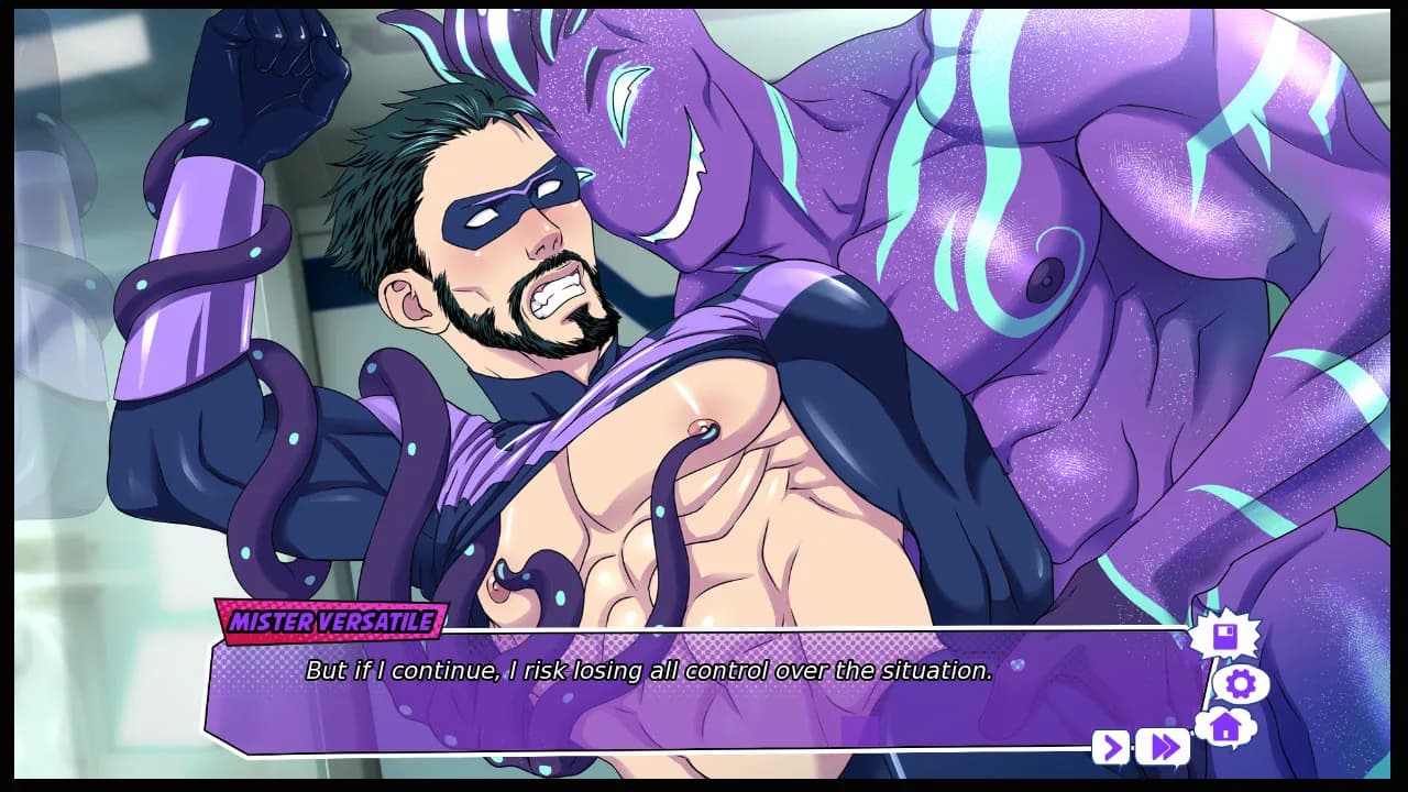 Mister Versatile: A Gay Superhero Visual Novel görsel 7