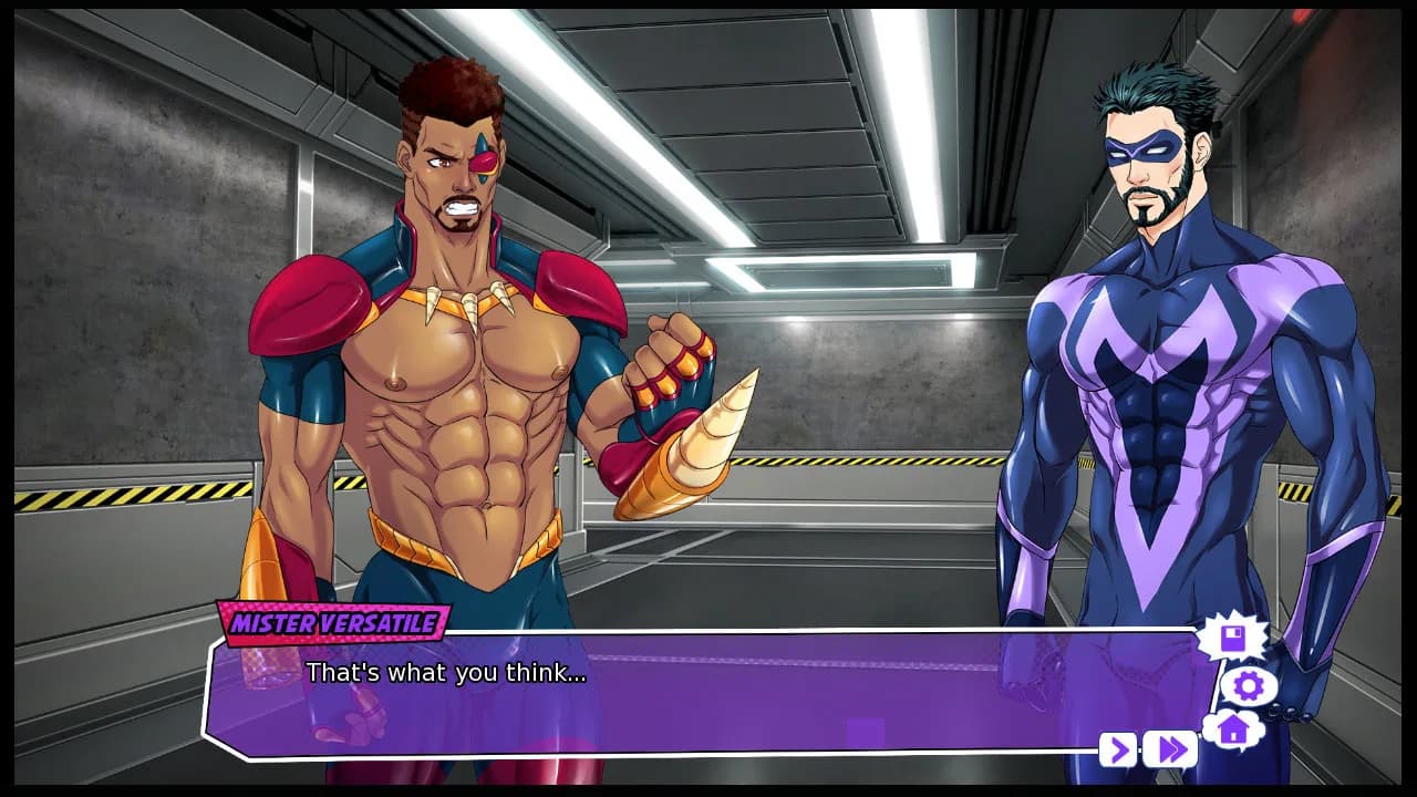 Mister Versatile: A Gay Superhero Visual Novel görsel 11