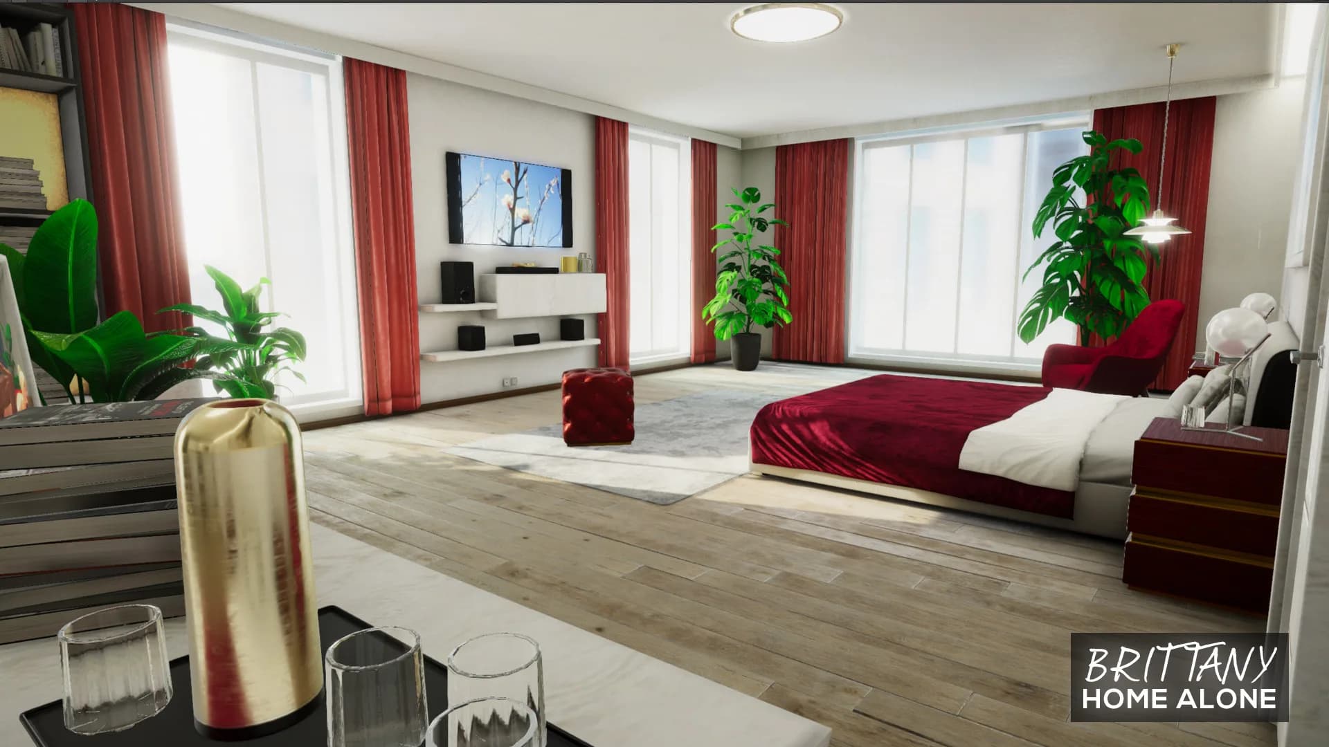 Brittany Home Alone görsel 3