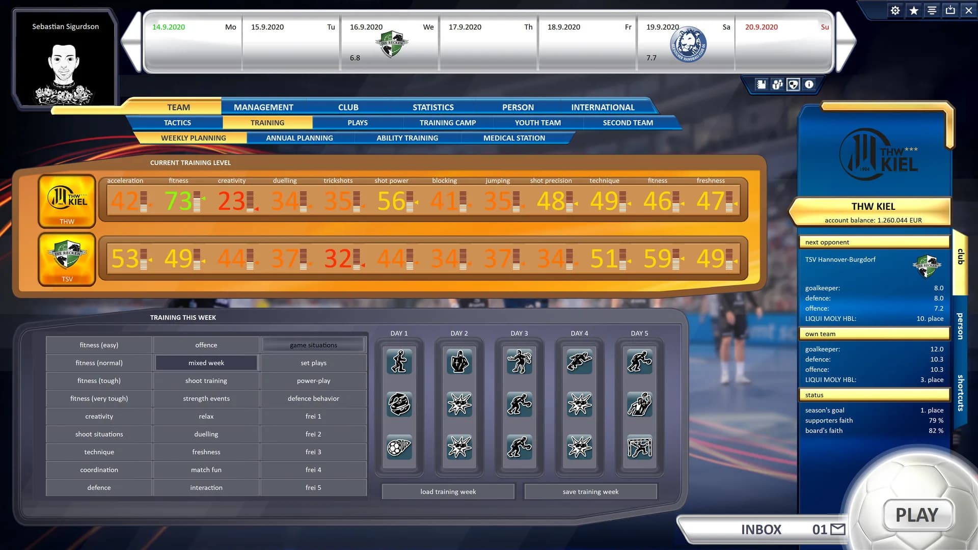 Handball Manager 2021 görsel 2