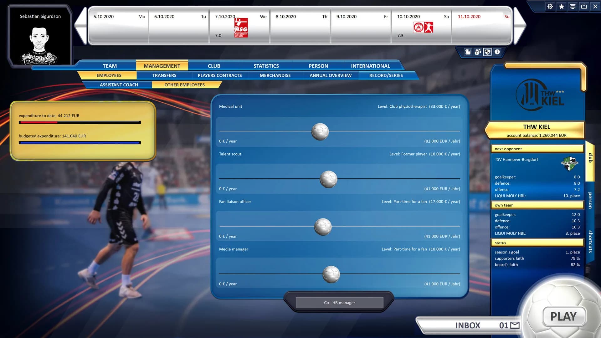 Handball Manager 2021 görsel 18