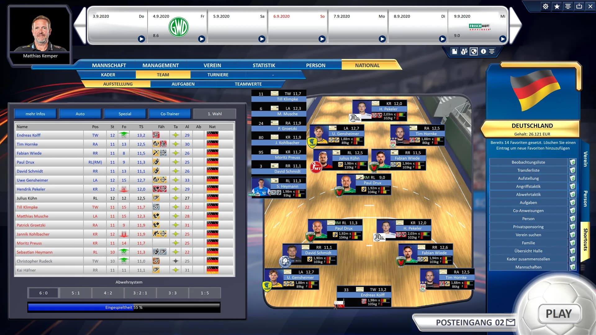 Handball Manager 2021 görsel 22