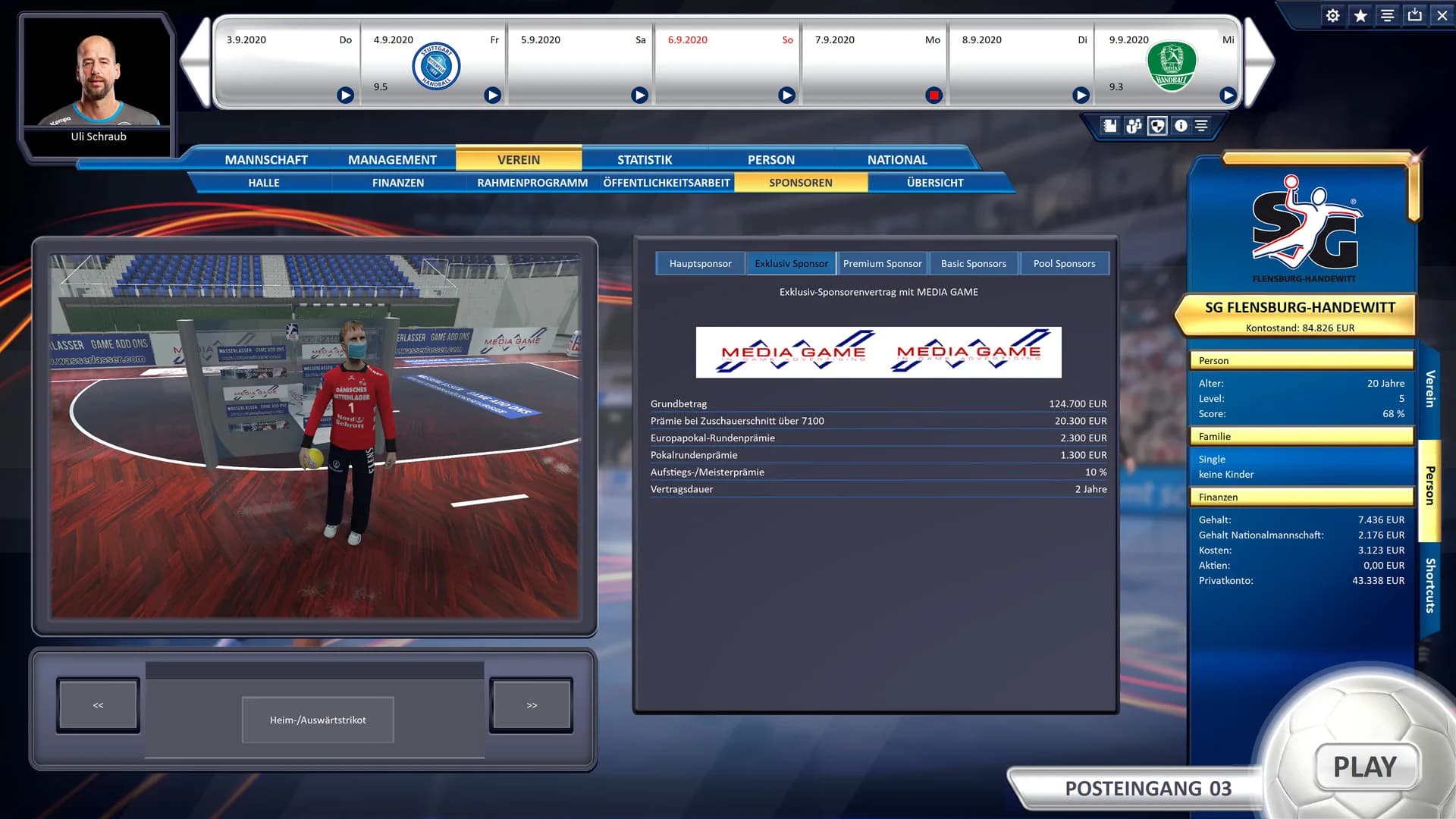 Handball Manager 2021 görsel 26