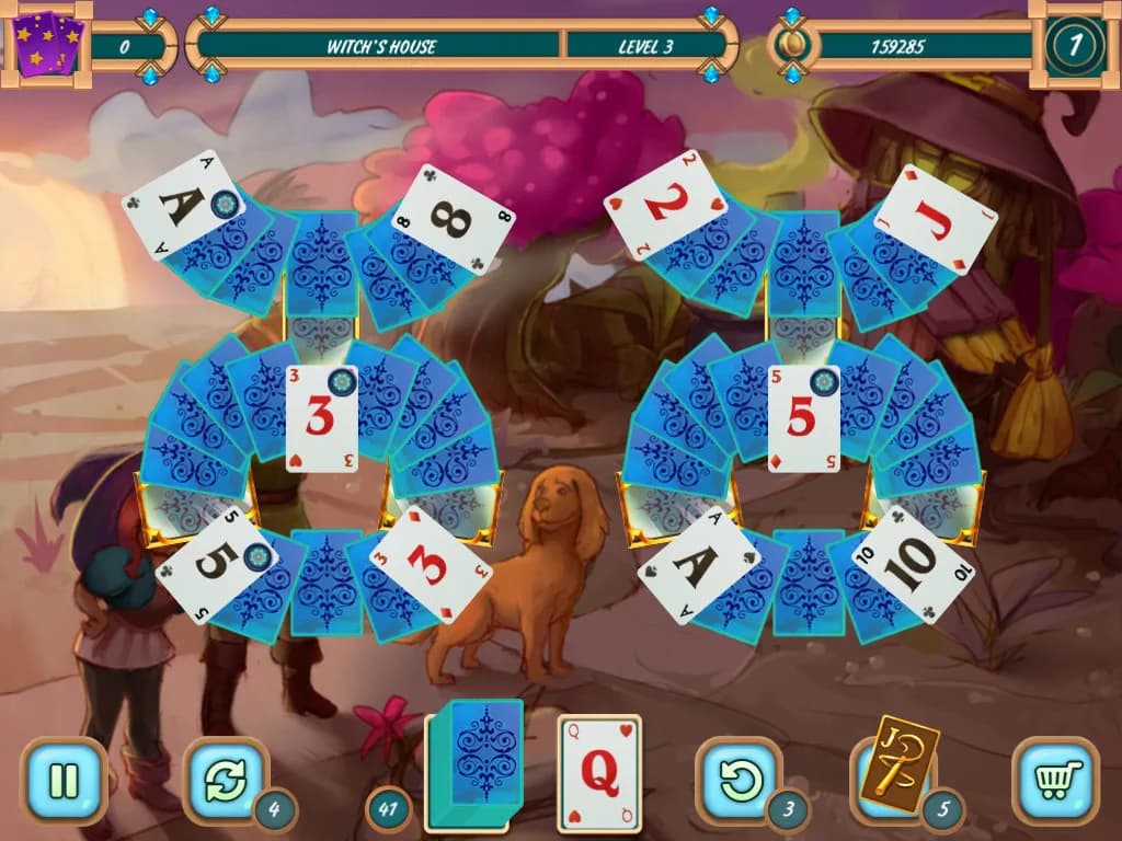 Sweet Solitaire: School Witch görsel 3