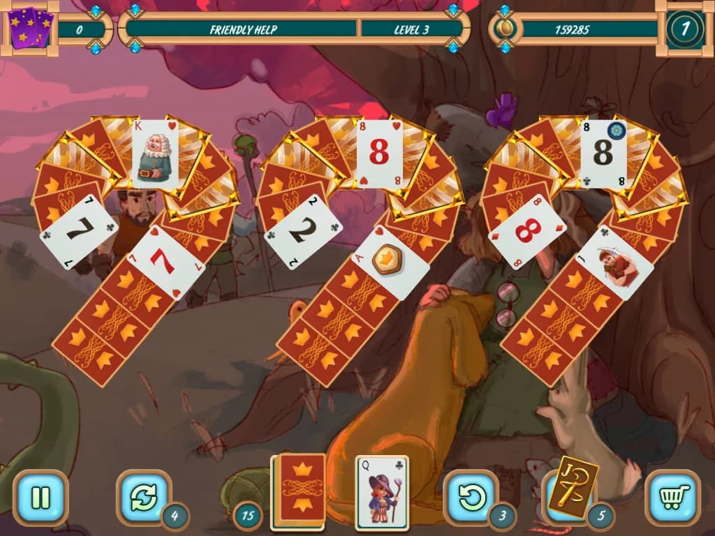 Sweet Solitaire: School Witch görsel 4