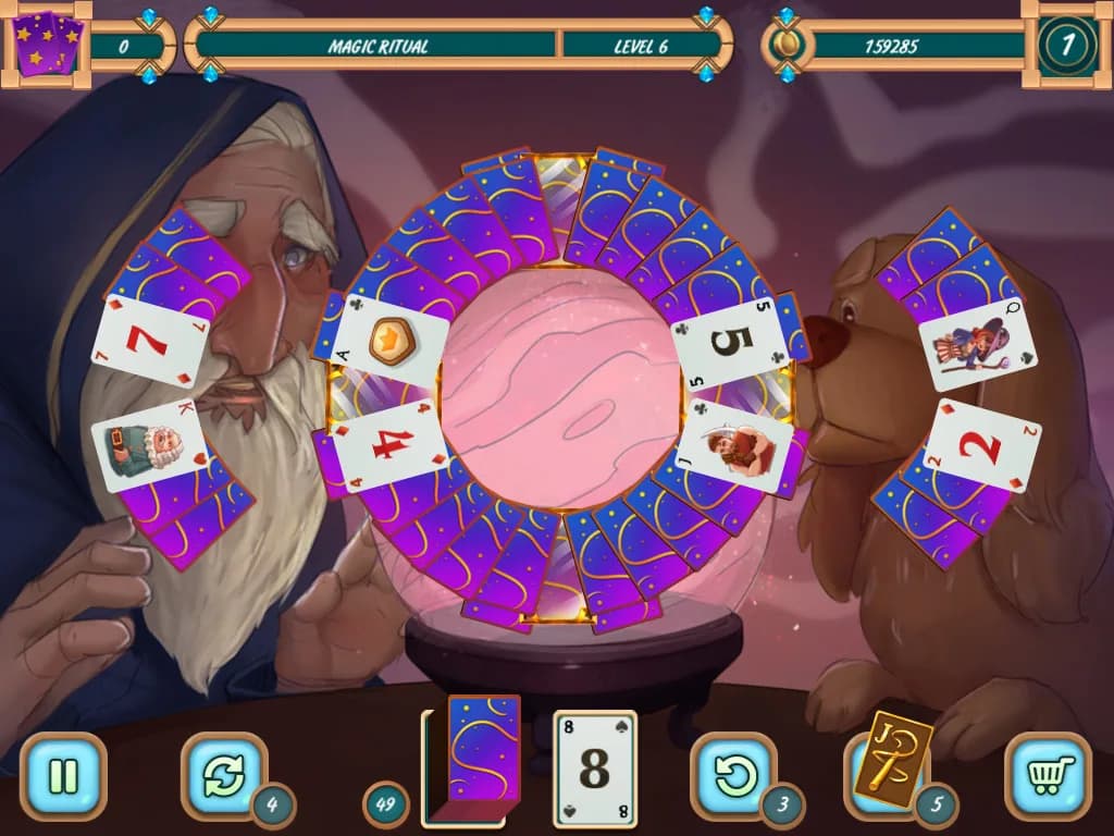 Sweet Solitaire: School Witch görsel 7