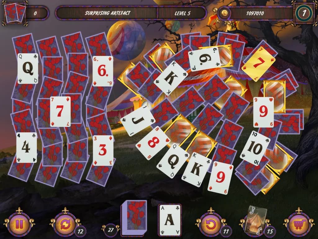 Dark Solitaire. Mystical Circus görsel 2