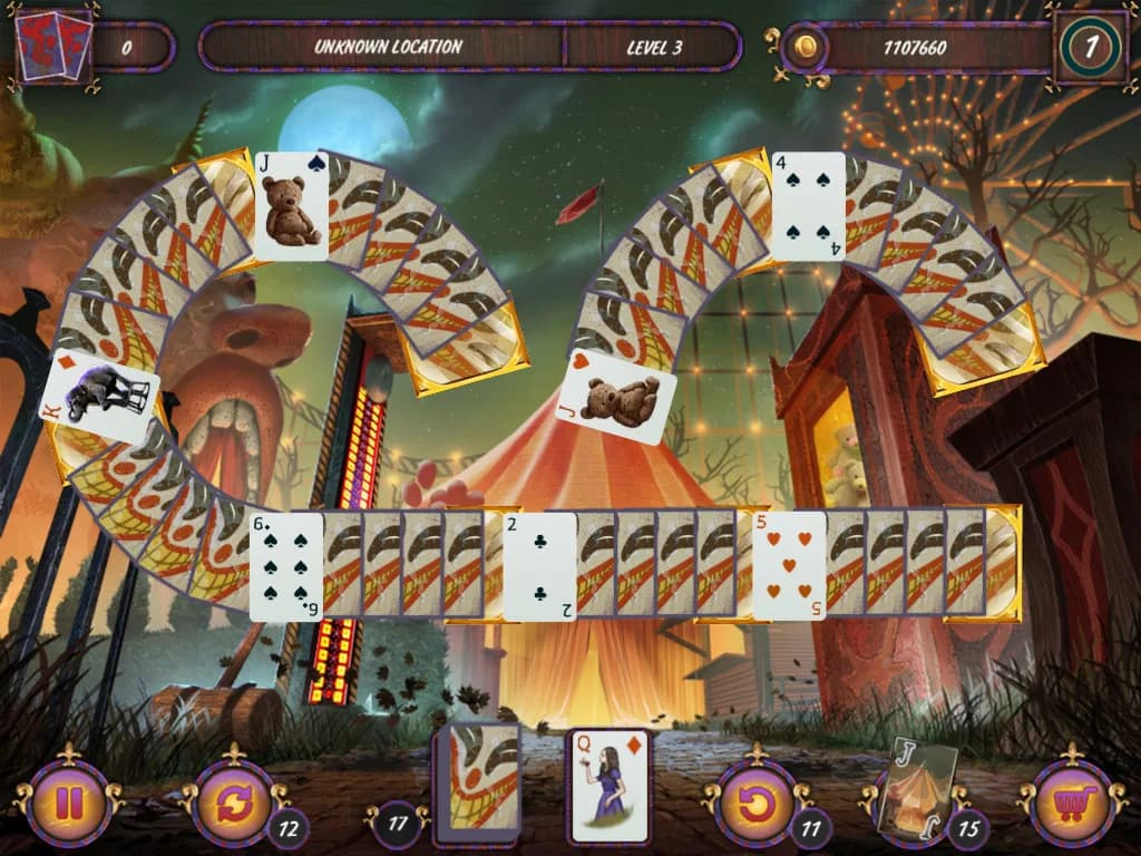 Dark Solitaire. Mystical Circus görsel 3