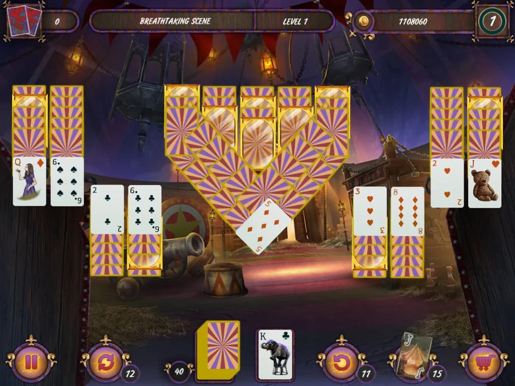Dark Solitaire. Mystical Circus görsel 5