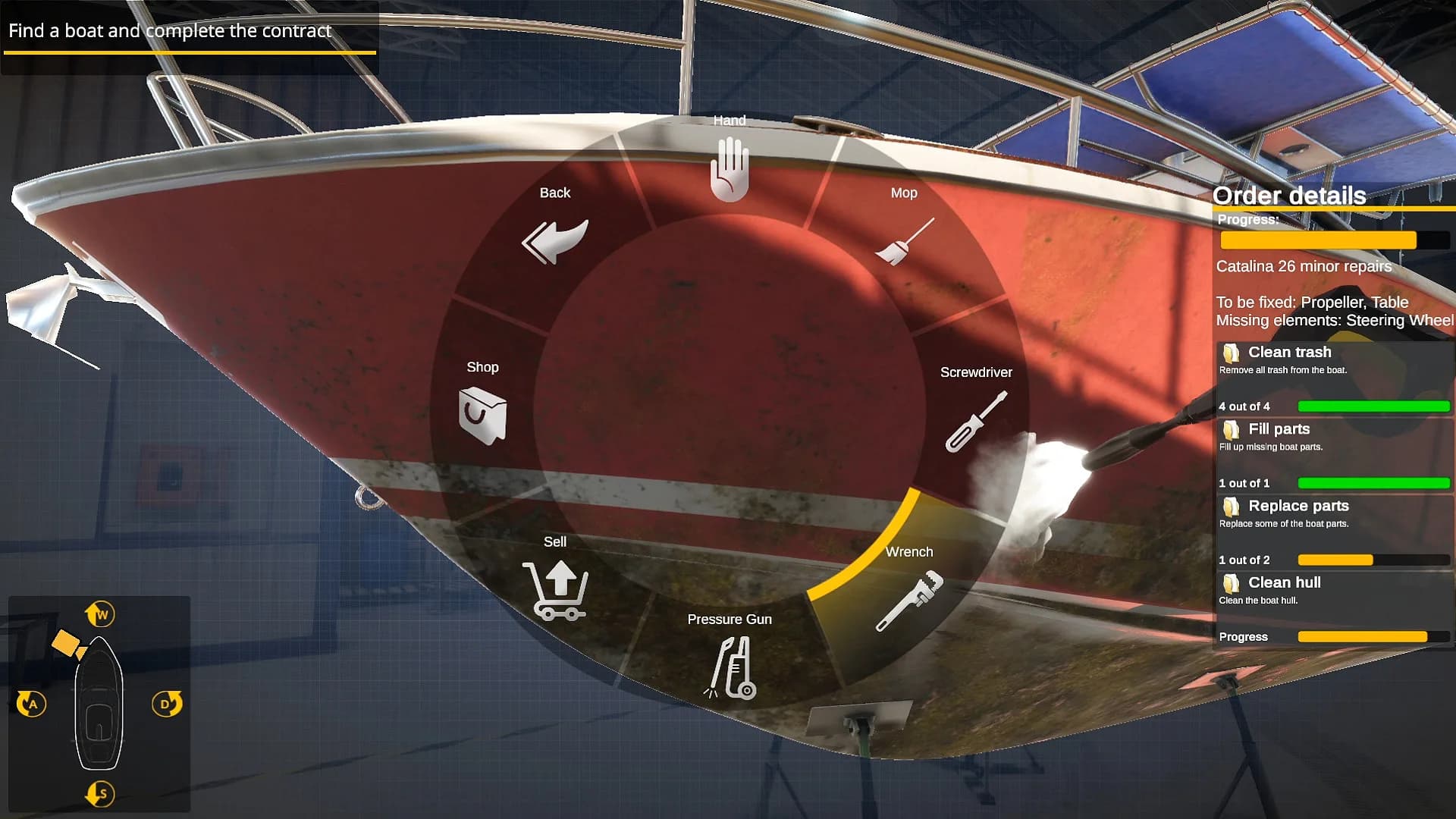 Yacht Mechanic Simulator görsel 12