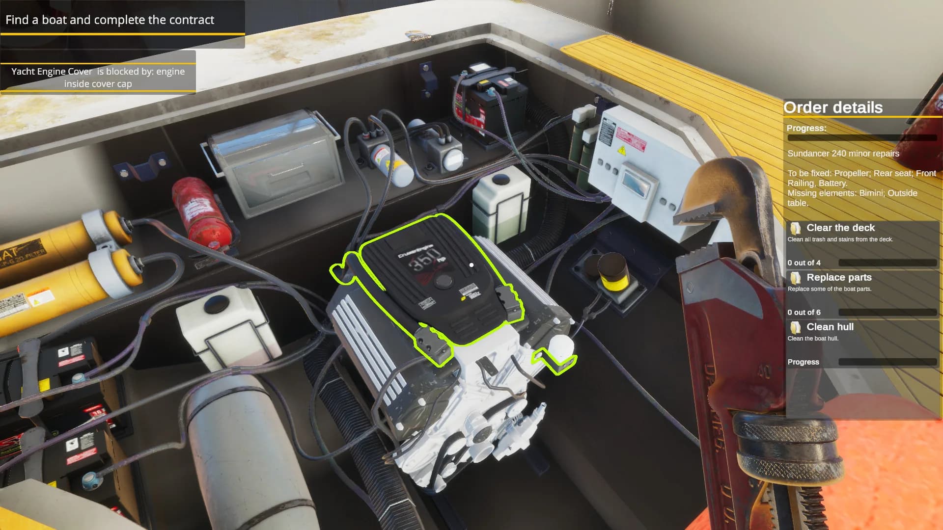 Yacht Mechanic Simulator görsel 4