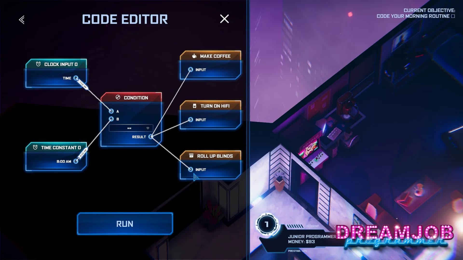 Dreamjob: Programmer Simulator - Learn Programming Games görsel 2