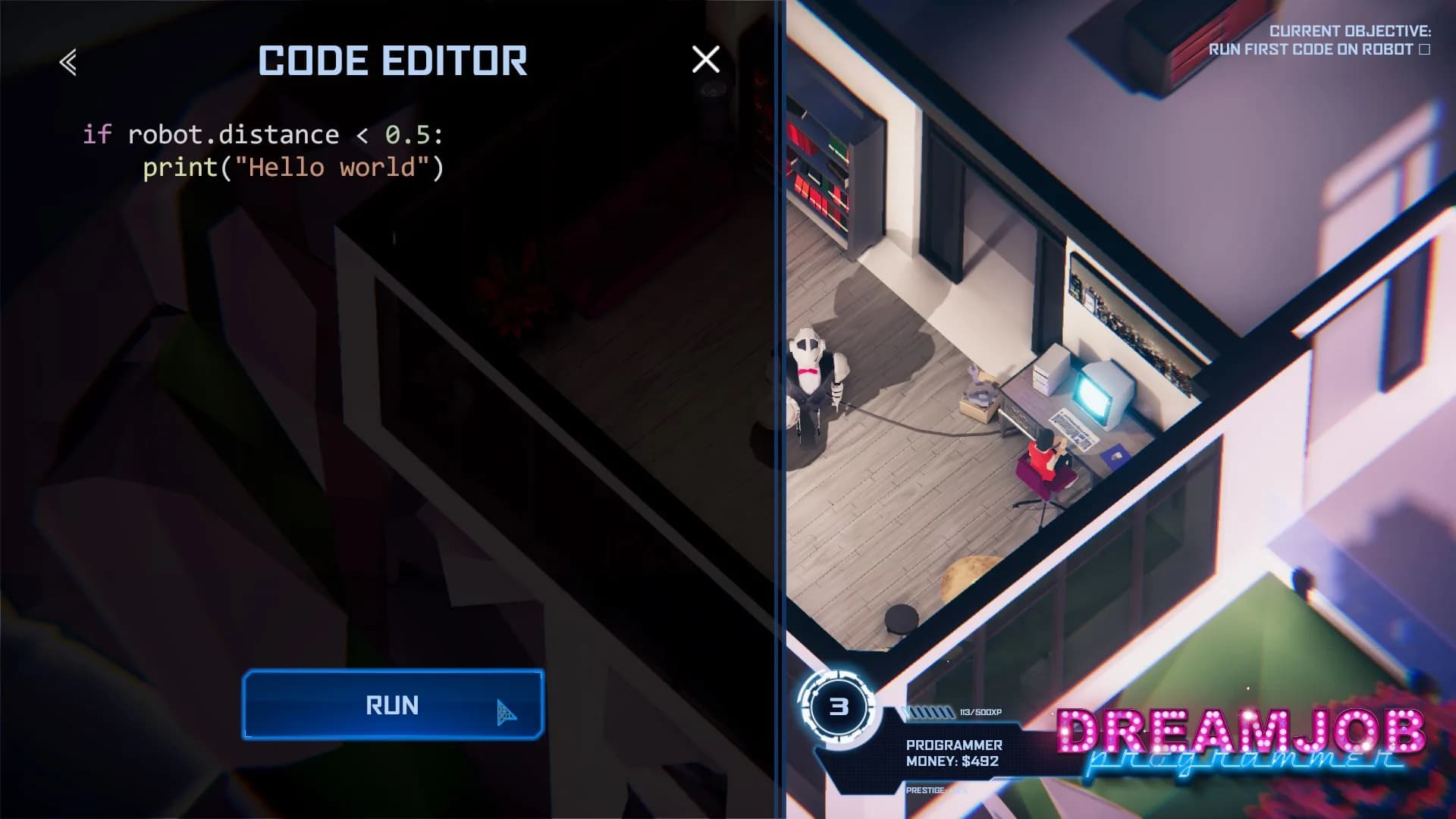 Dreamjob: Programmer Simulator - Learn Programming Games görsel 4