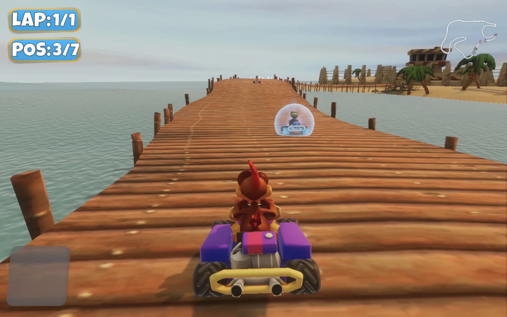 Moorhuhn Kart 2 görsel 6