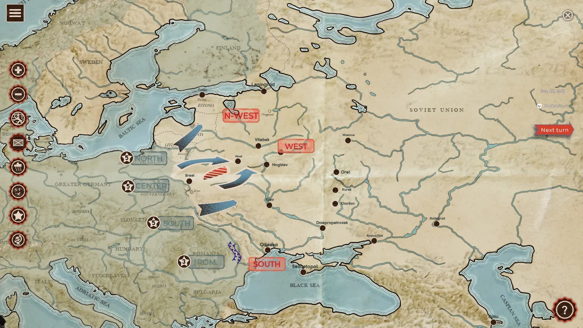 Cauldrons of War - Barbarossa görsel 2
