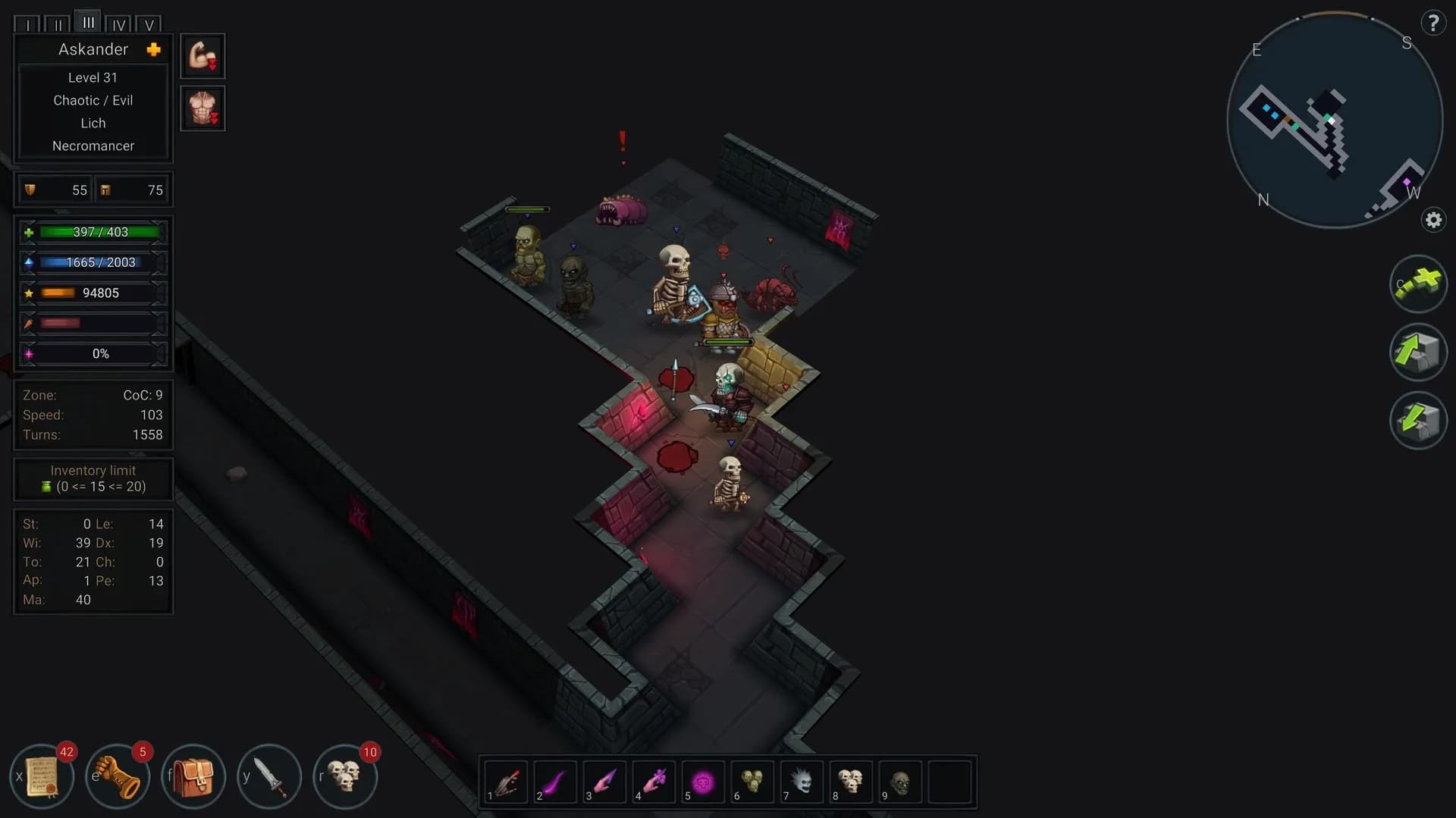 Ultimate ADOM - Caverns of Chaos görsel 12