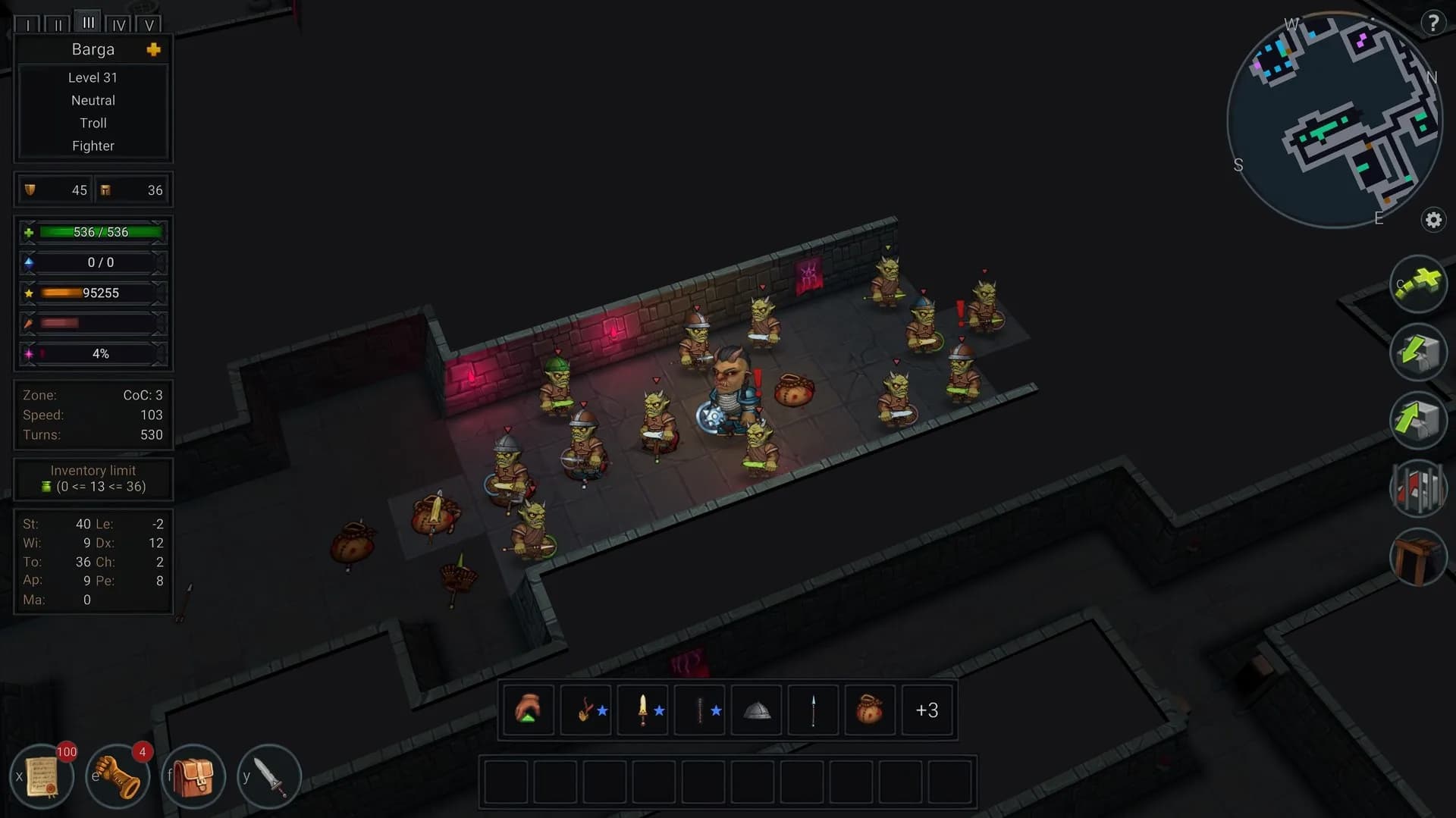 Ultimate ADOM - Caverns of Chaos görsel 13