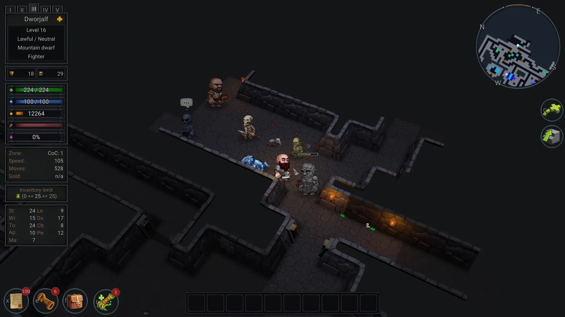 Ultimate ADOM - Caverns of Chaos görsel 8