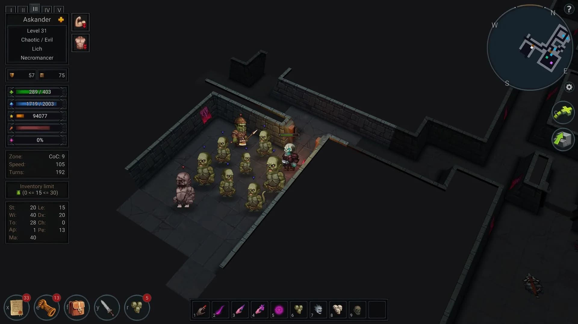 Ultimate ADOM - Caverns of Chaos görsel 10