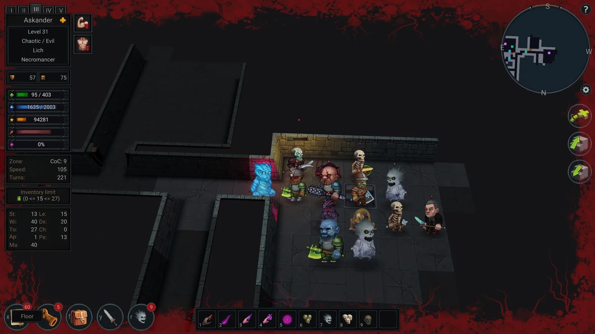 Ultimate ADOM - Caverns of Chaos görsel 11