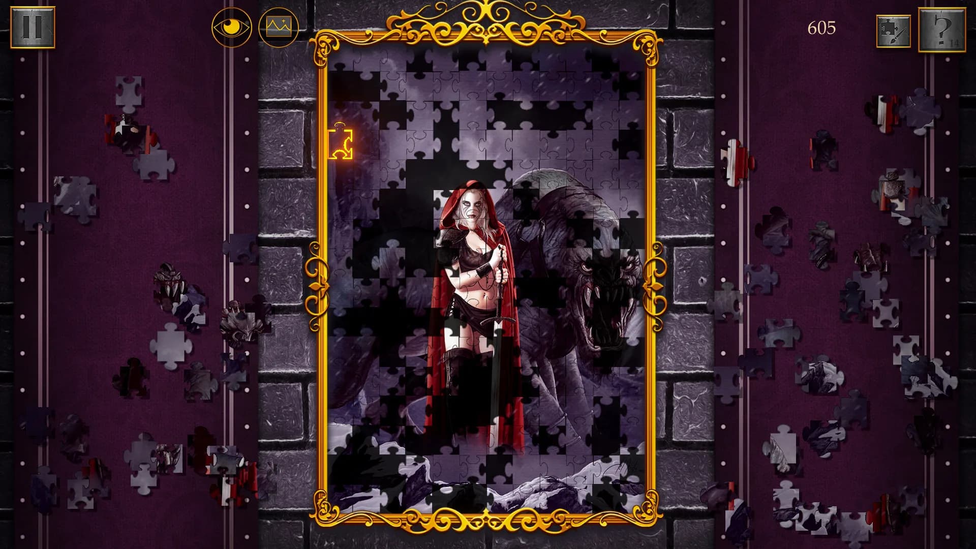 Dark Fantasy: Epic Jigsaw Puzzle görsel 4
