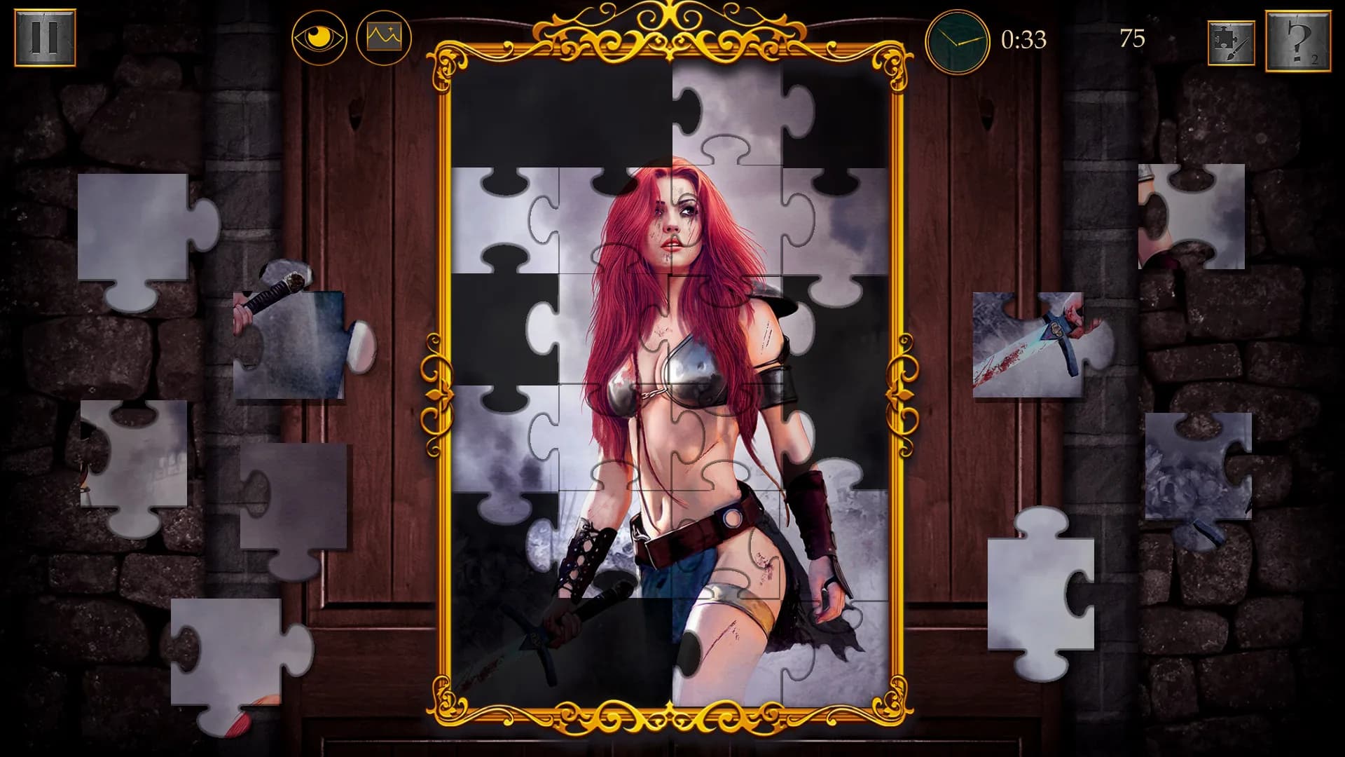 Dark Fantasy: Epic Jigsaw Puzzle görsel 6
