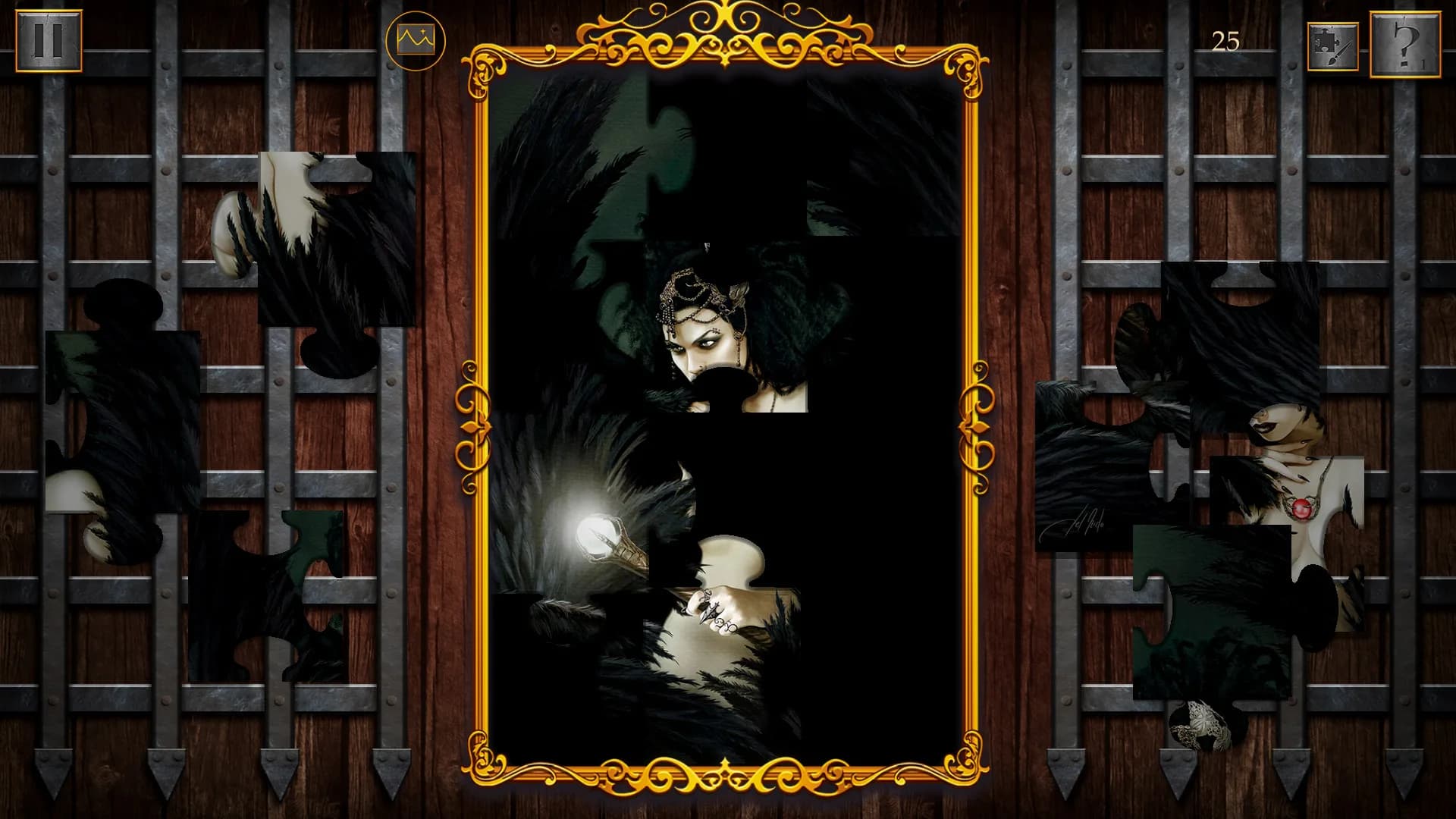 Dark Fantasy: Epic Jigsaw Puzzle görsel 9