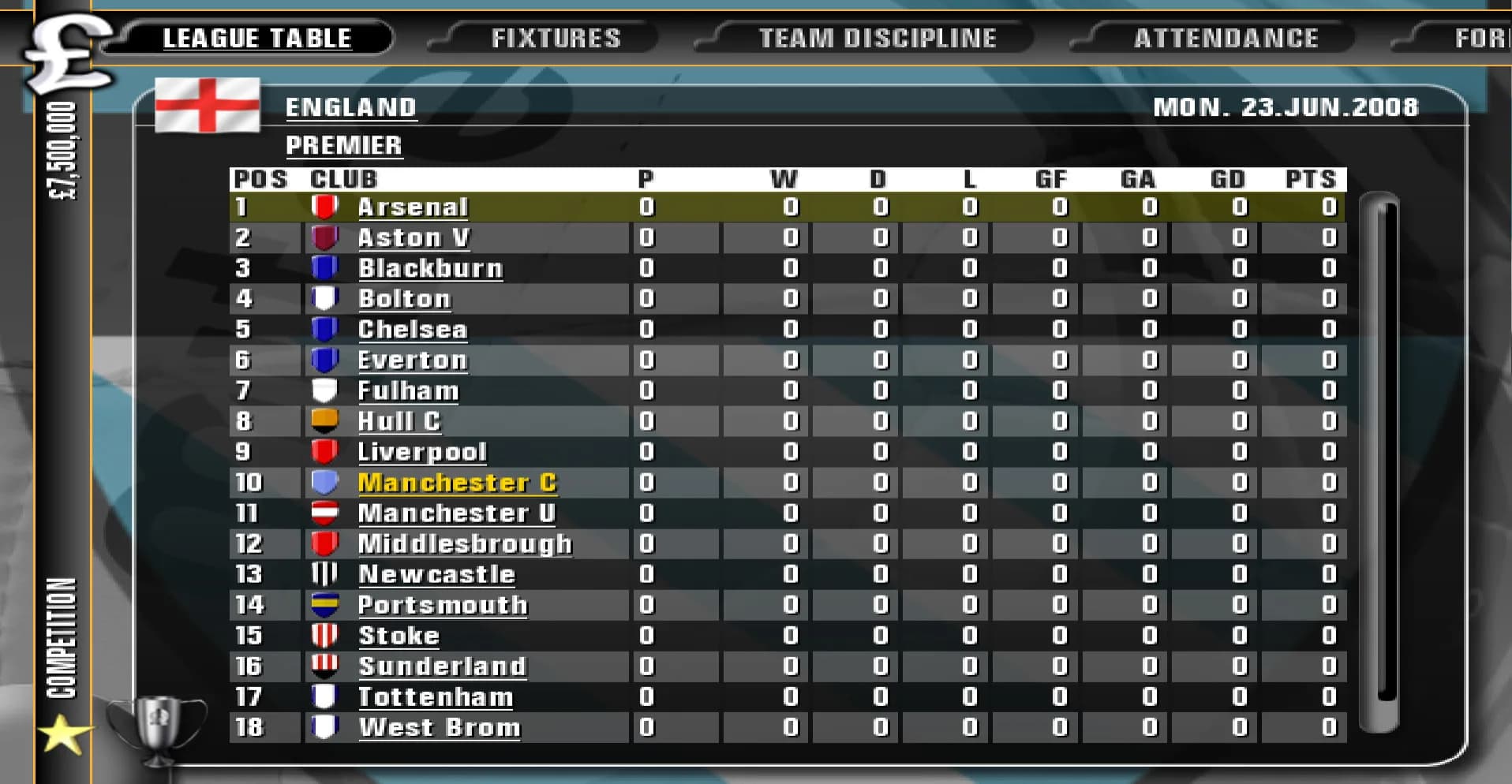 Premier Manager 09 görsel 4