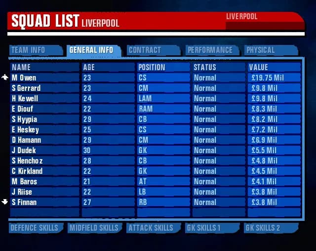 Premier Manager 03/04 görsel 3