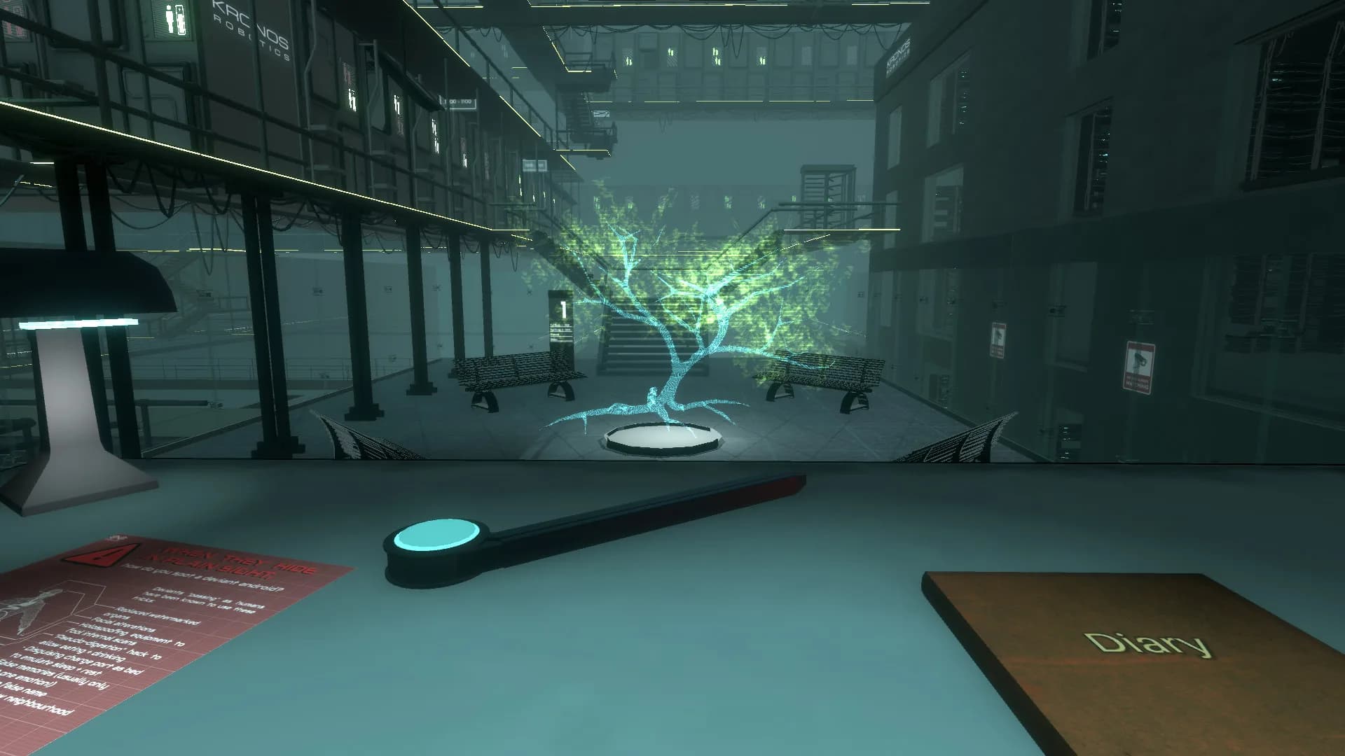 Silicon Dreams  |  cyberpunk interrogation görsel 3