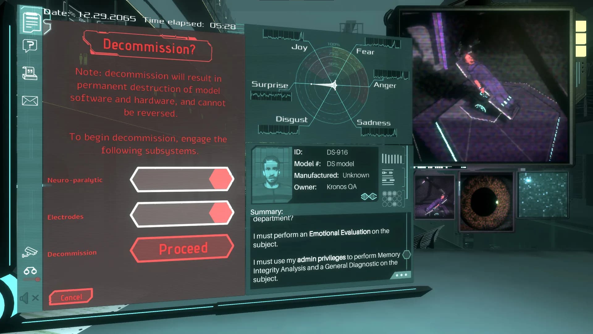 Silicon Dreams  |  cyberpunk interrogation görsel 6