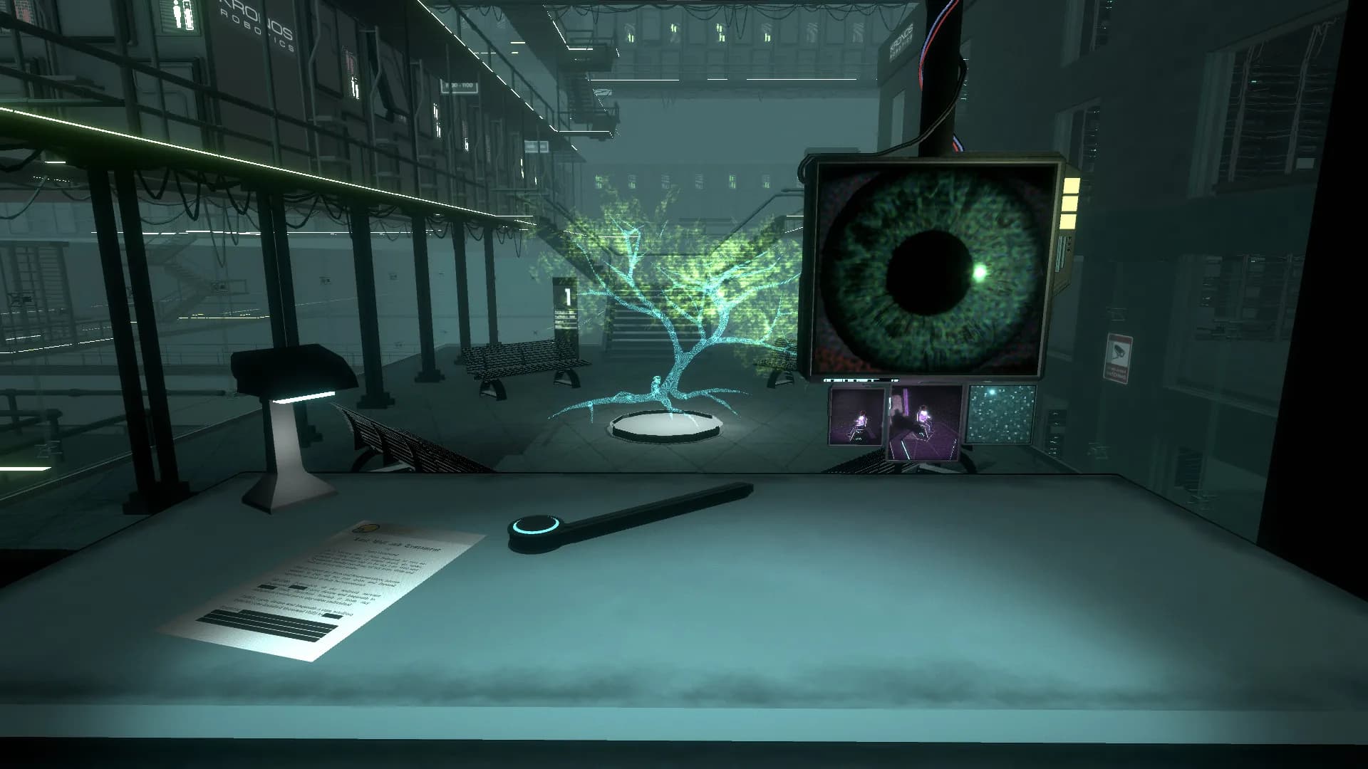 Silicon Dreams  |  cyberpunk interrogation görsel 8