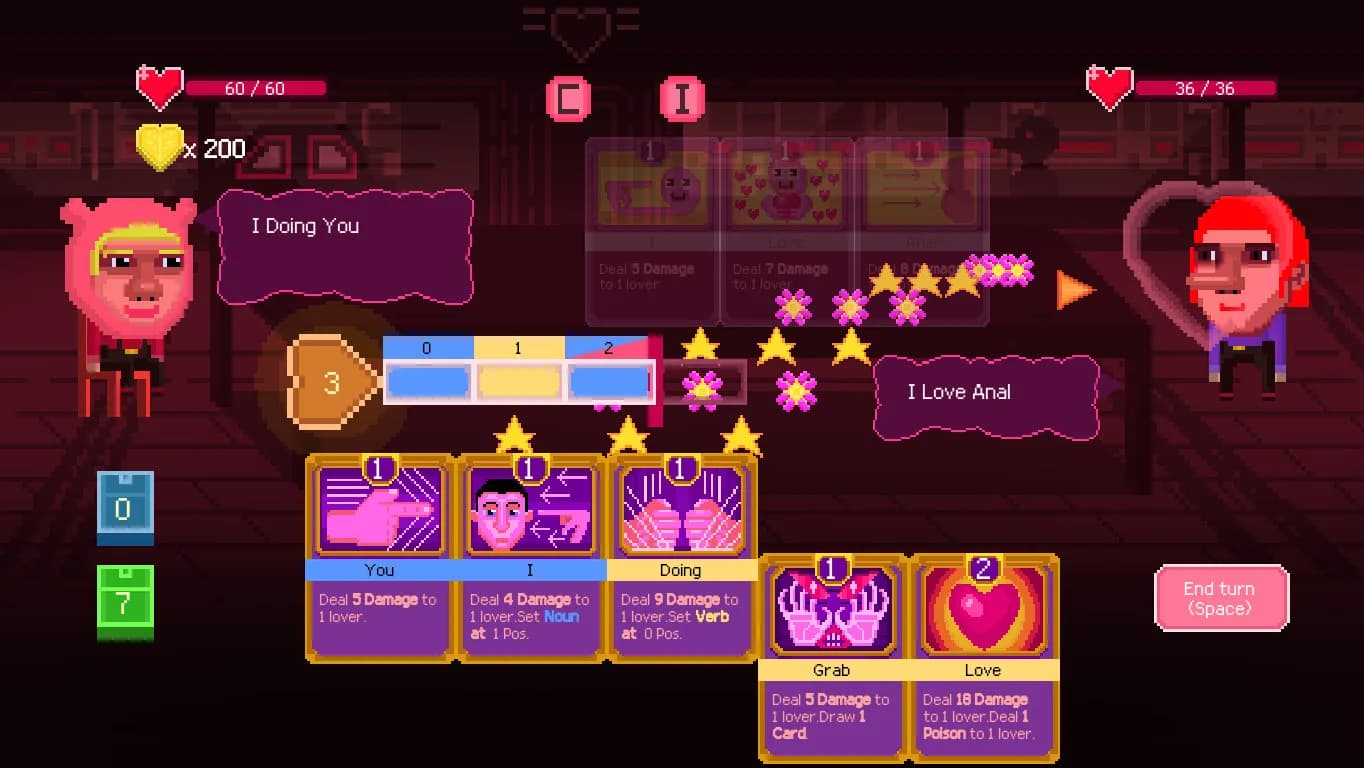 Fight with love - deckbuilder datingsim görsel 7