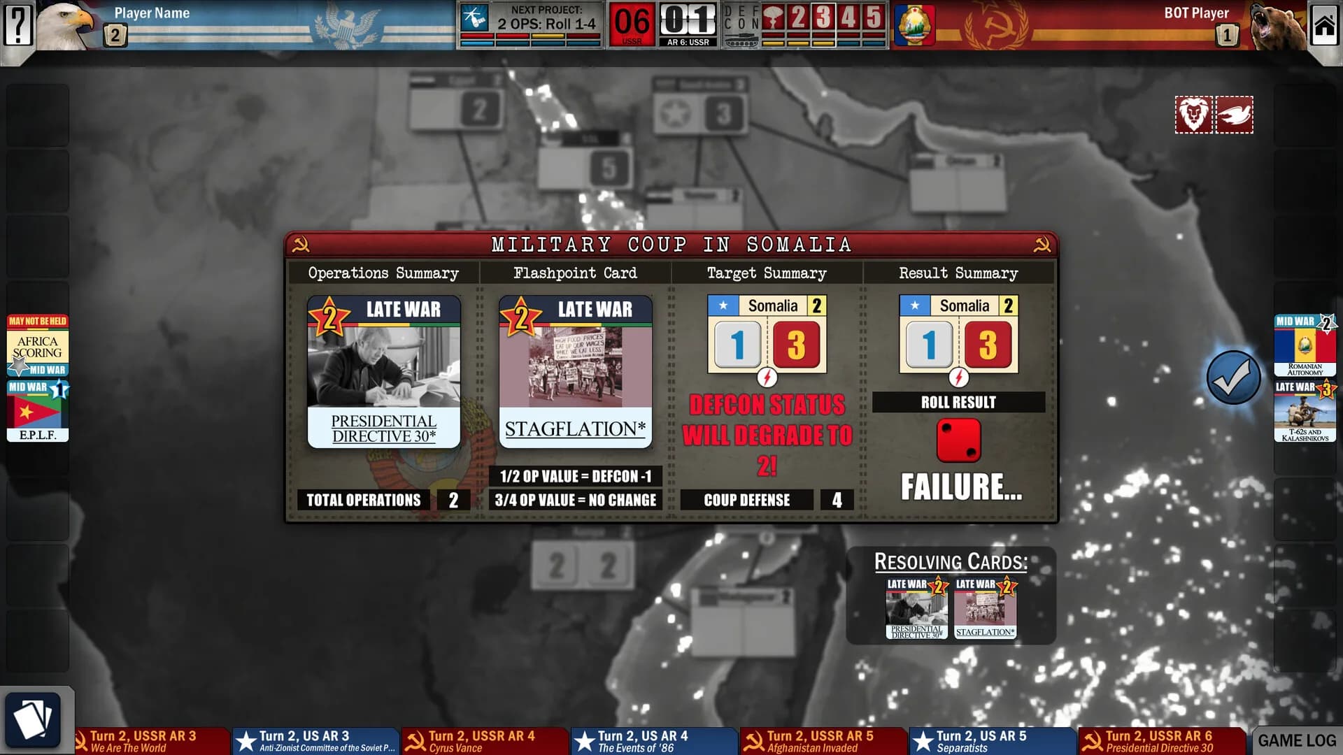 Twilight Struggle: Red Sea görsel 3