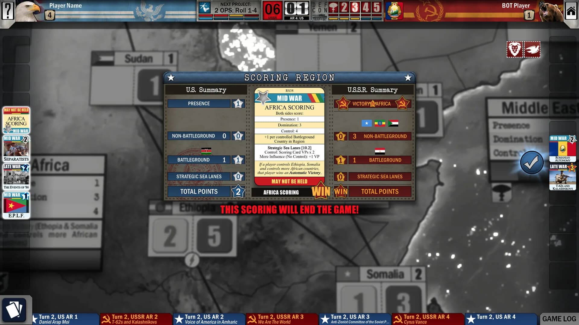 Twilight Struggle: Red Sea görsel 4