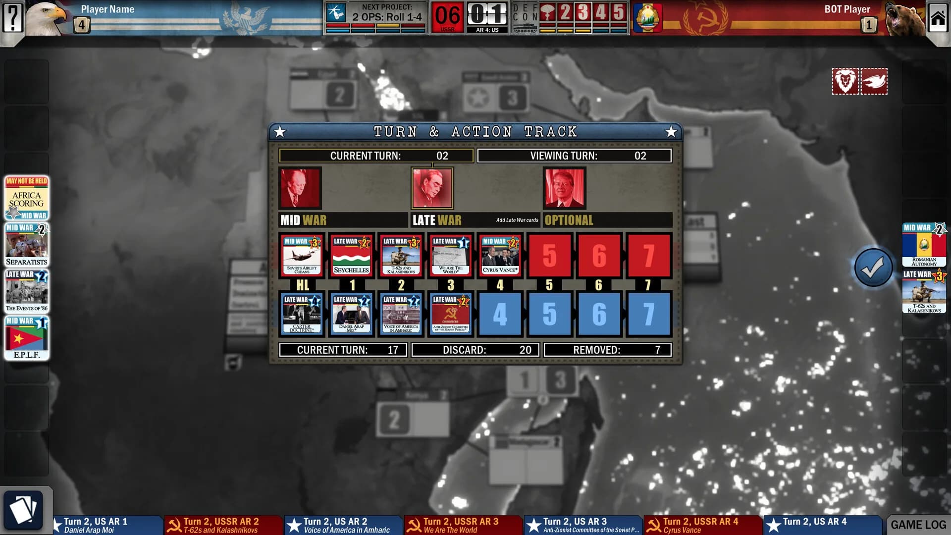 Twilight Struggle: Red Sea görsel 6