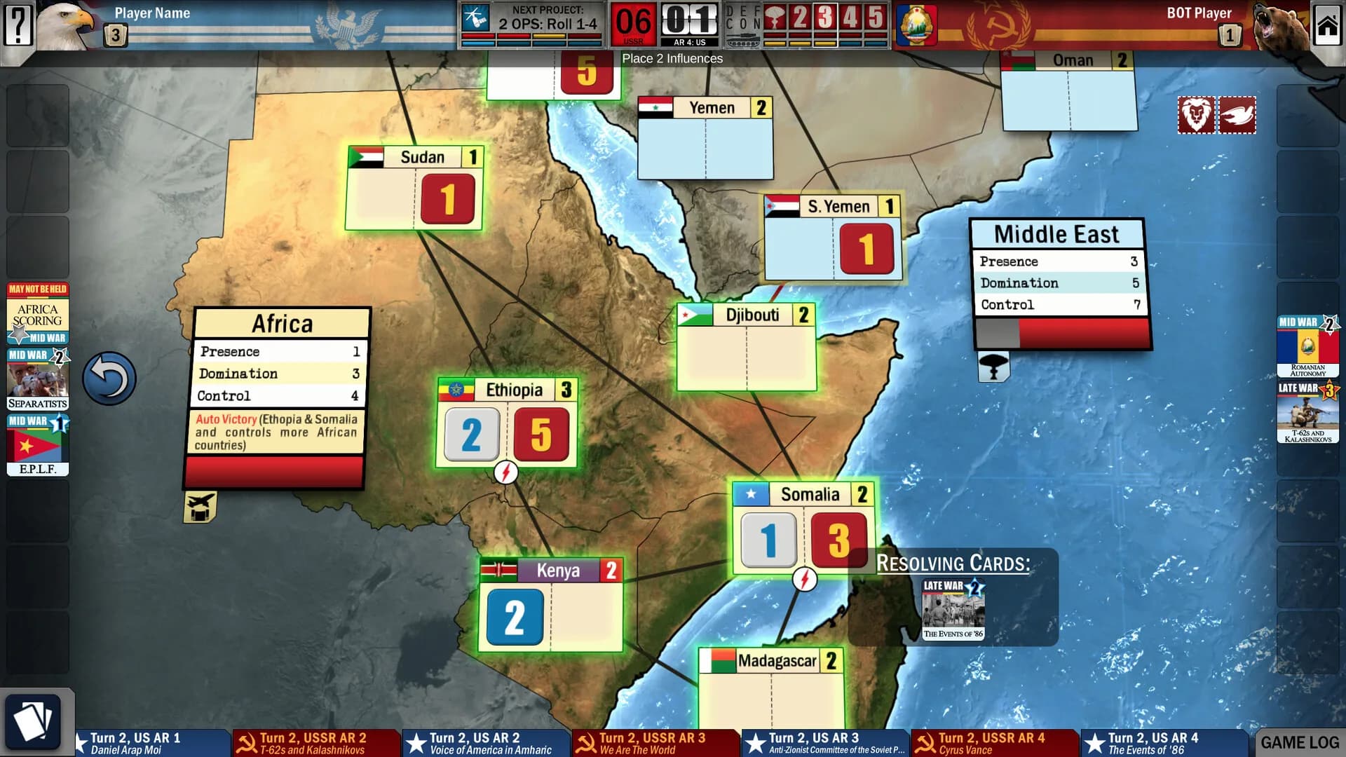 Twilight Struggle: Red Sea görsel 8