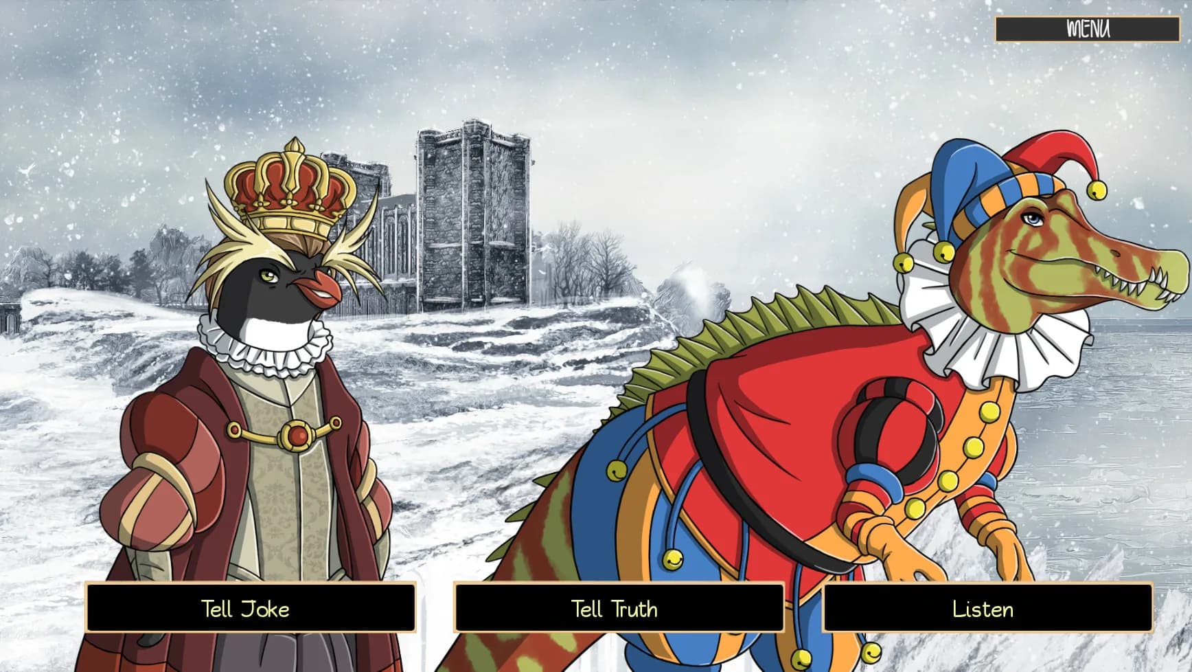 Furry Shakespeare: Emperor Penguin Lear görsel 5