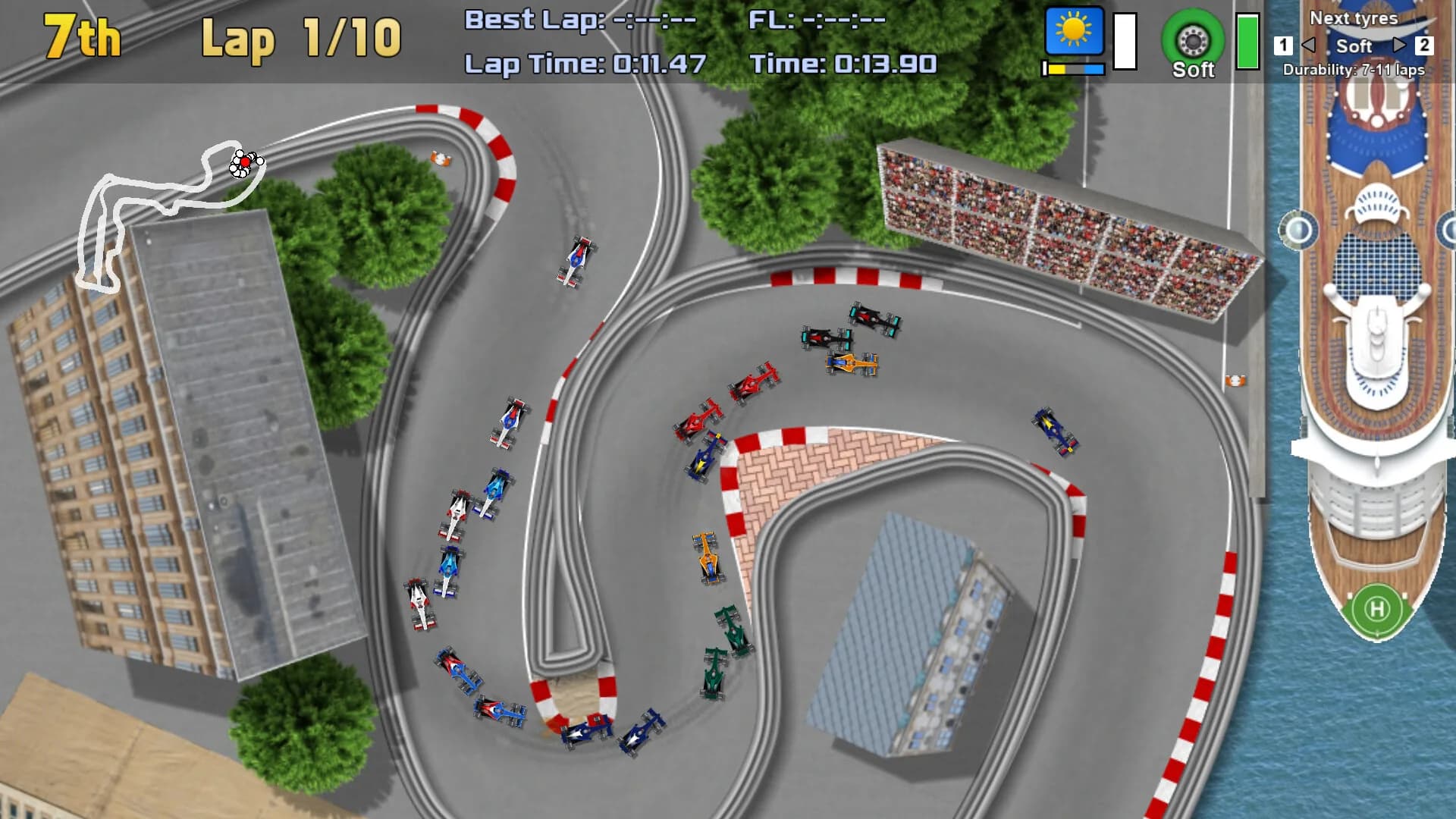 Ultimate Racing 2D 2 görsel 2