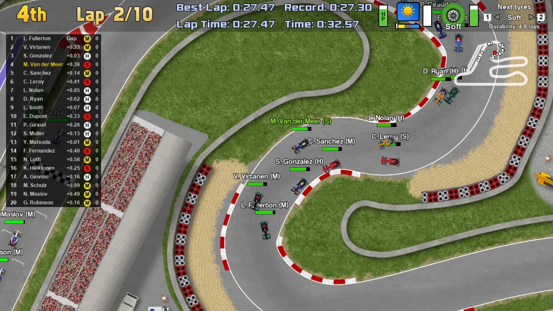 Ultimate Racing 2D 2 görsel 15