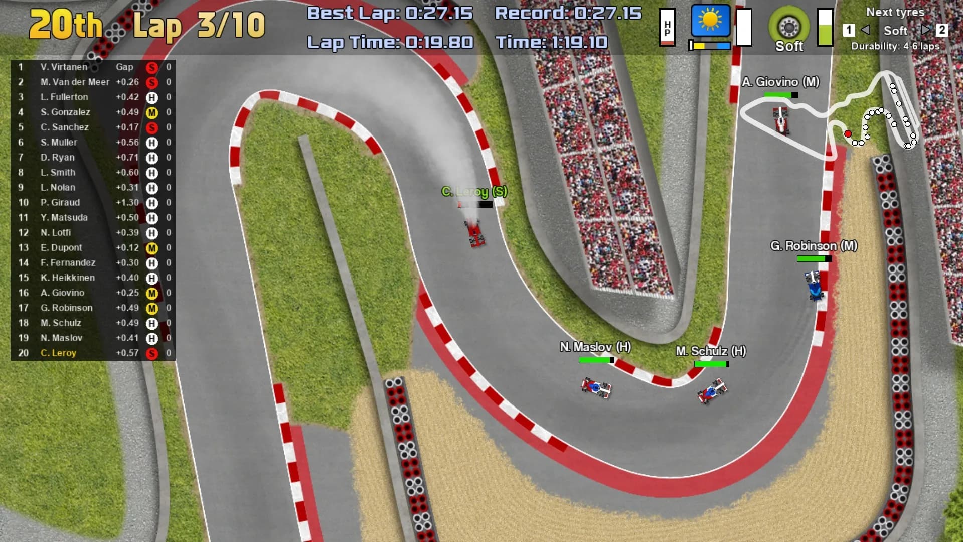 Ultimate Racing 2D 2 görsel 4