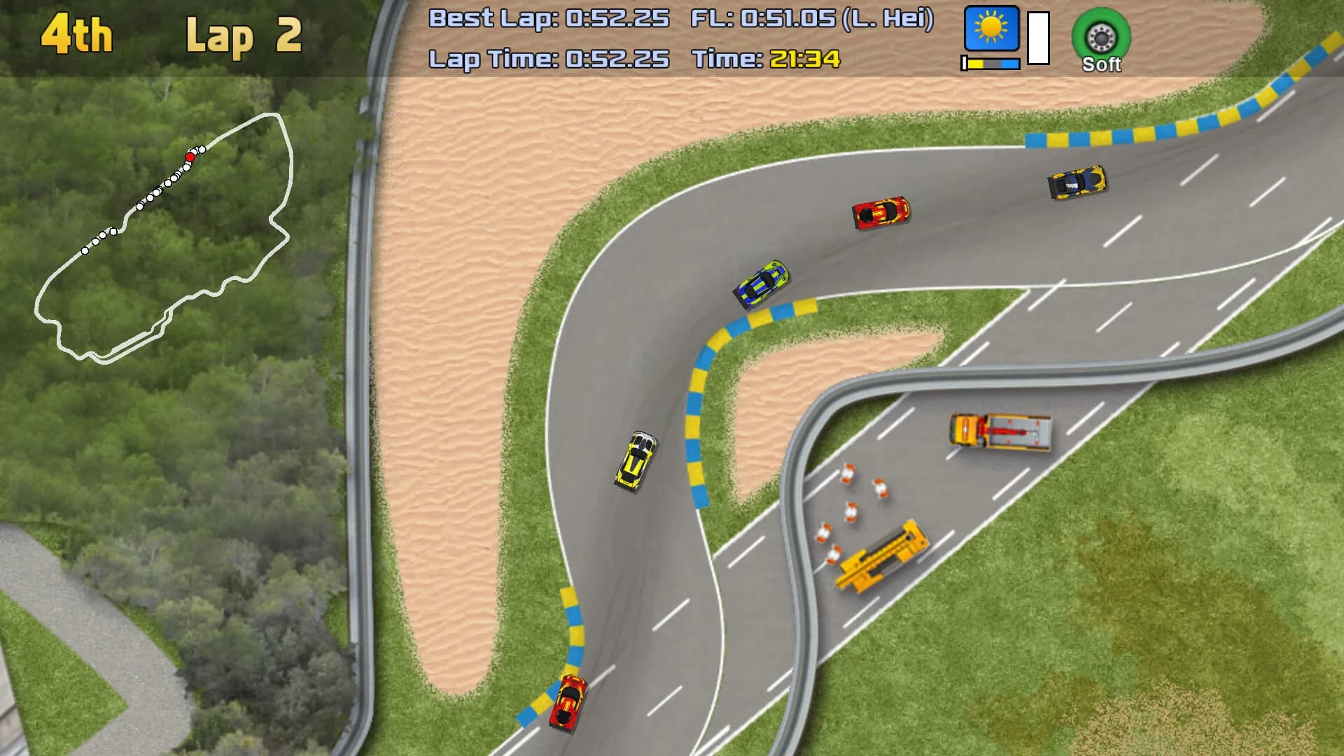 Ultimate Racing 2D 2 görsel 10