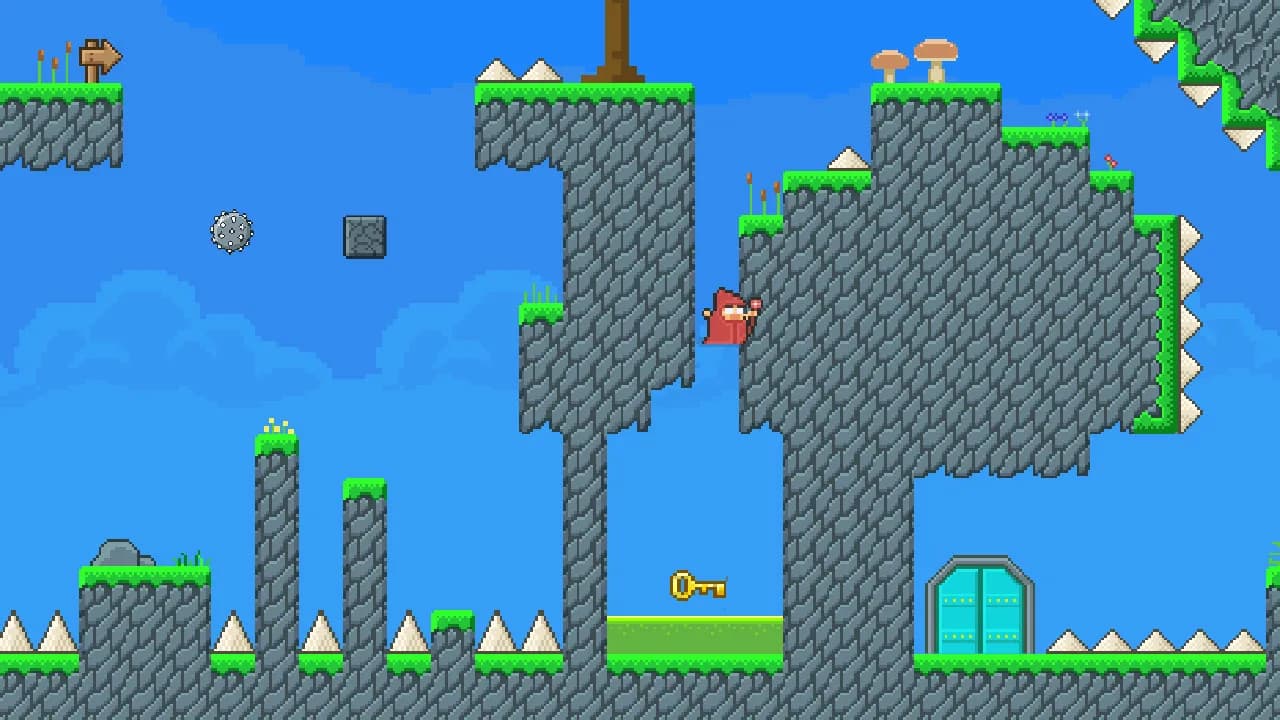 BROTHER!!! Save him! - Hardcore Platformer görsel 4