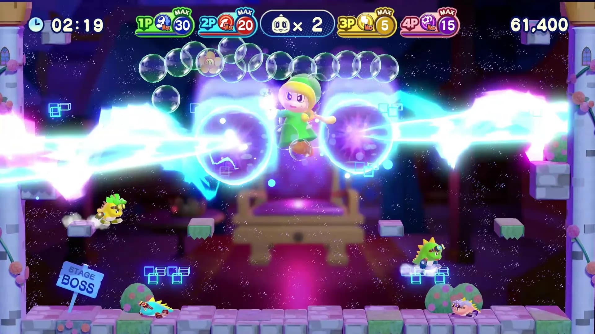 Bubble Bobble 4 Friends: The Baron's Workshop görsel 2