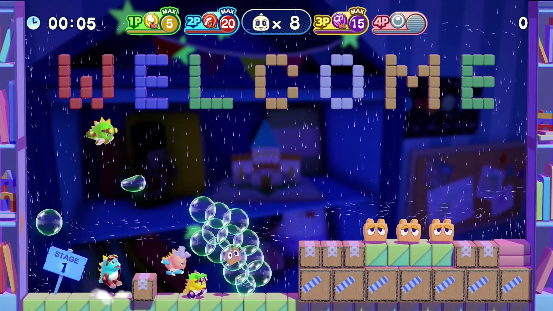 Bubble Bobble 4 Friends: The Baron's Workshop görsel 6