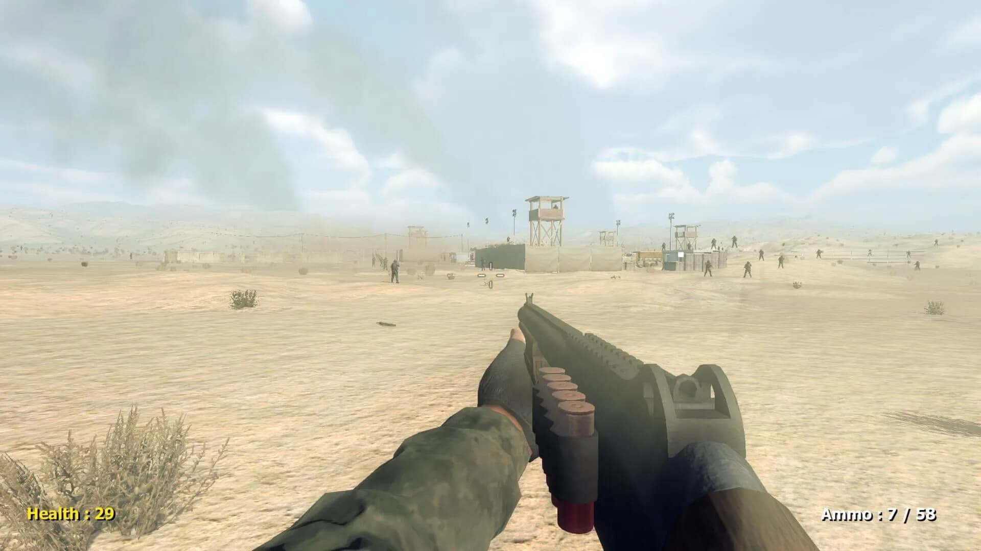 Desert attack görsel 2