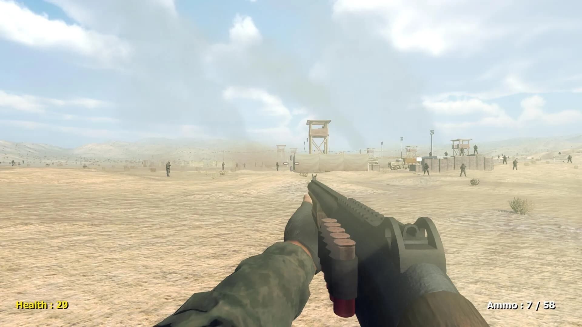 Desert attack görsel 3