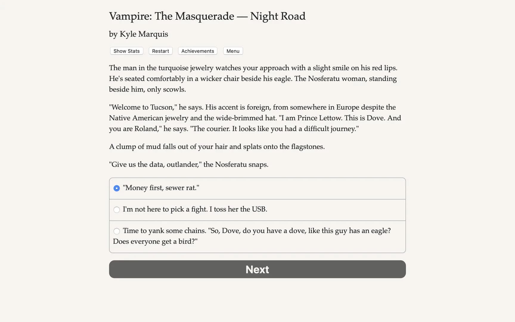 Vampire: The Masquerade — Night Road görsel 2