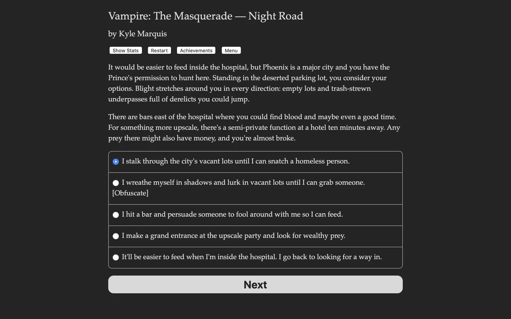 Vampire: The Masquerade — Night Road görsel 4
